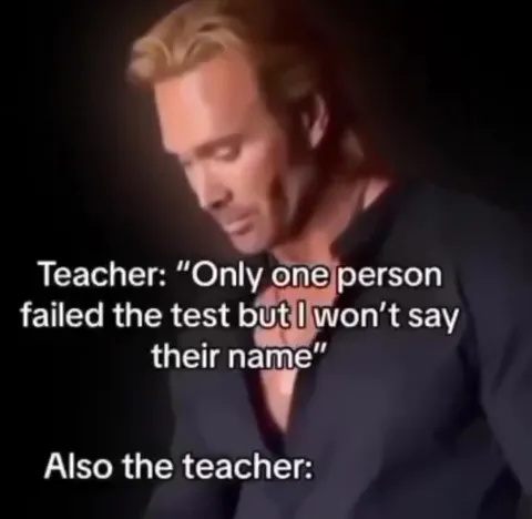 Teacher Reveals Who Failed