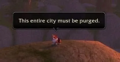 This Entire City Must Be Purged