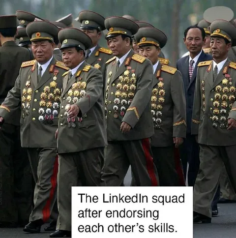 The LinkedIn Squad After Endorsements