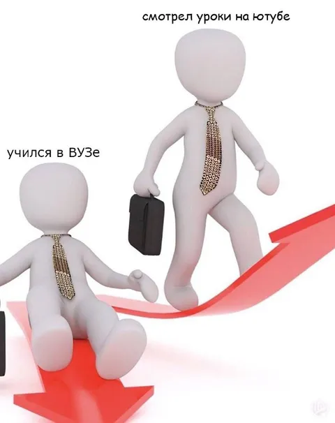 Ютуб против учёбы в ВУЗе