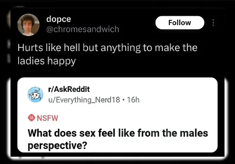 Anything to Make the Ladies Happy