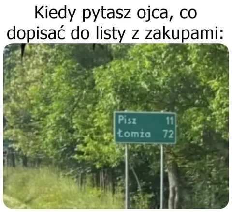 Co dopisać do listy zakupów