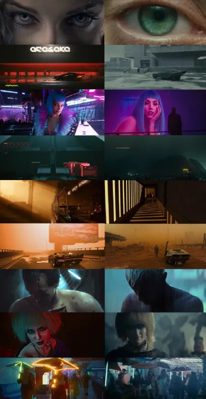 Cyberpunk Night City Montage