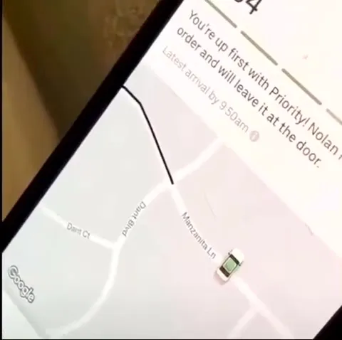 DoorDash Priority Delivery Truck