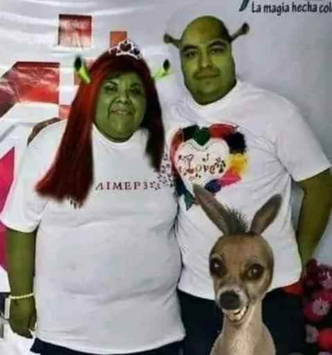 La familia de Shrek