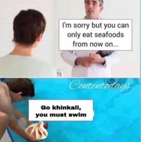 You Must Swim for Seafood