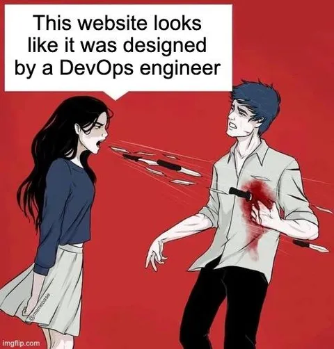 DevOps Engineer Website Design