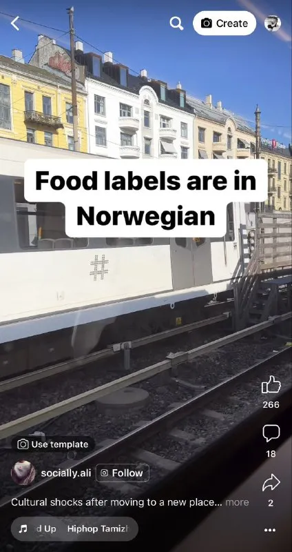 Food Labels in Norwegian