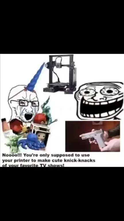 3D Printer Makes Weapons