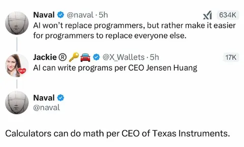 AI Replaces Everyone Else