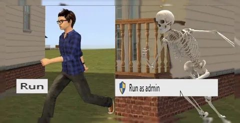 Run as Admin