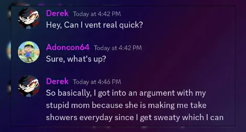 Daily Shower Argument