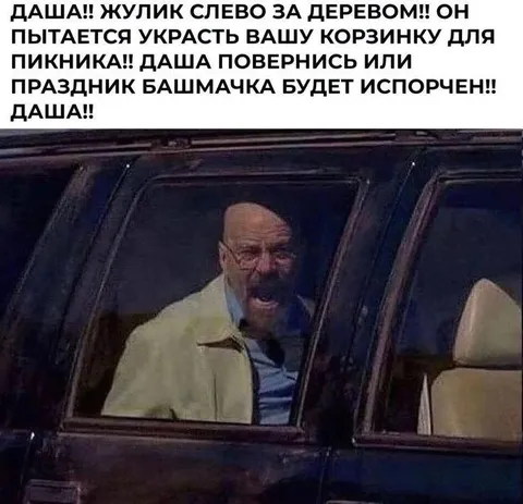 Даша, жулик за деревом