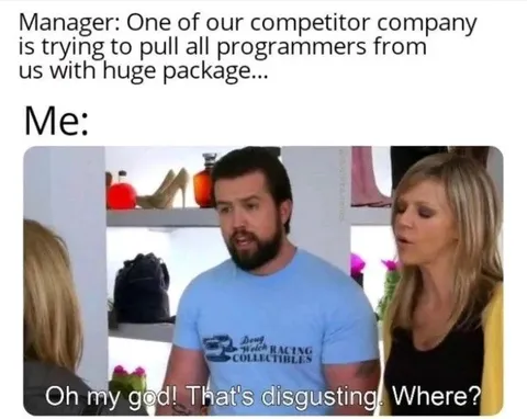 Manager Loses Programmers to Competitor