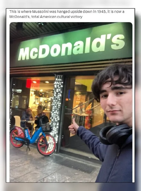 Mussolini's McDonald's Cultural Victory
