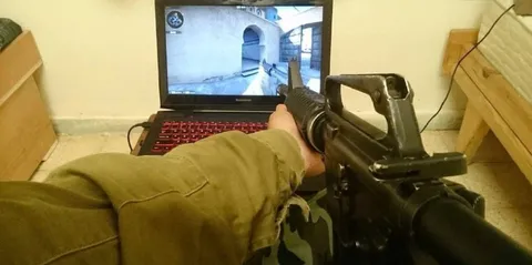 Играть в шутер вживую