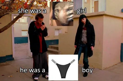 She Was a Girl He Was a Boy