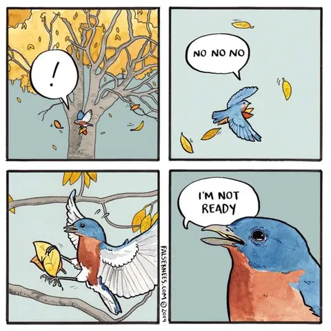 Bird Not Ready for Autumn