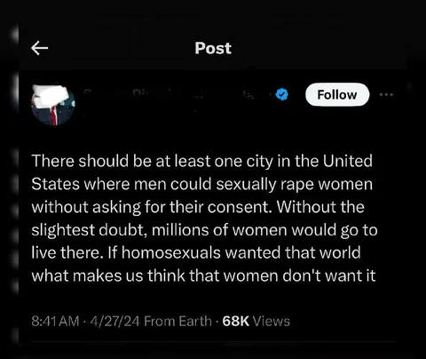 Women Would Flock to Rape City