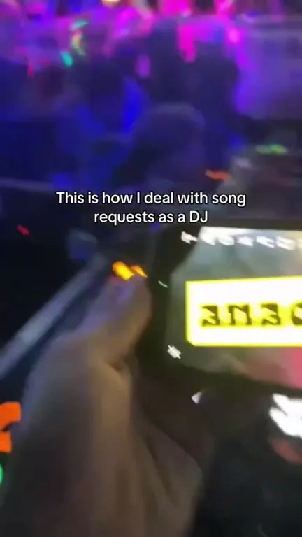 DJ Handles Song Requests