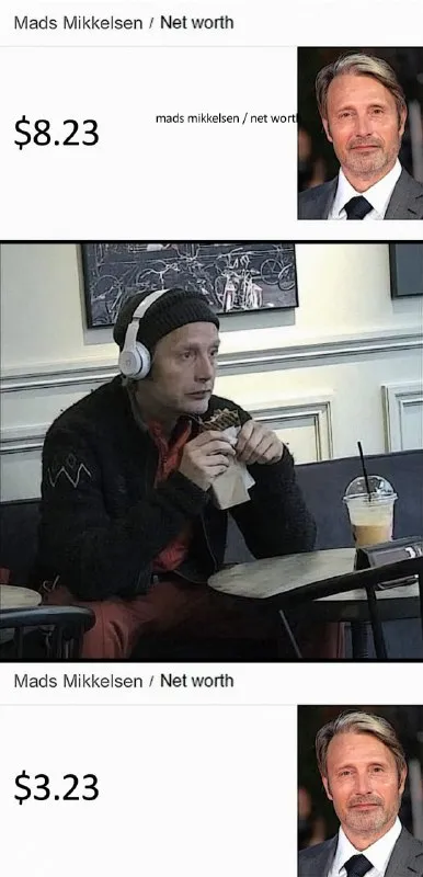 Mads Mikkelsen Net Worth Meme