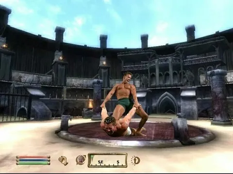 Гладиаторская борьба в Oblivion