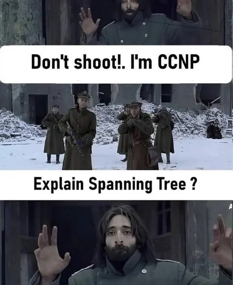 Don't Shoot, I'm CCNP