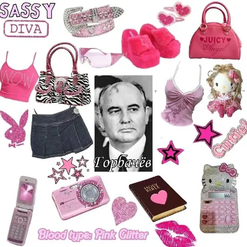 Pink Glitter Blood Type