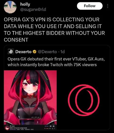 Opera GX VPN Data Scandal