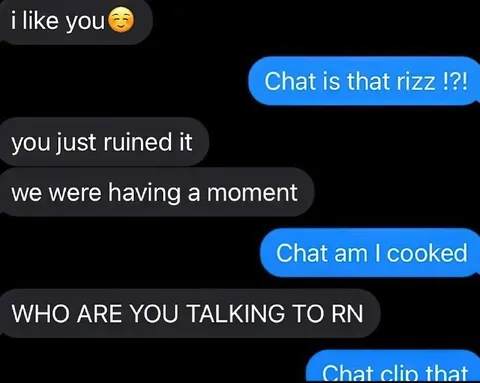 Chat Ruins the Rizz Moment