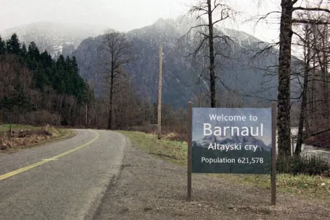 Welcome to Barnaul Sign