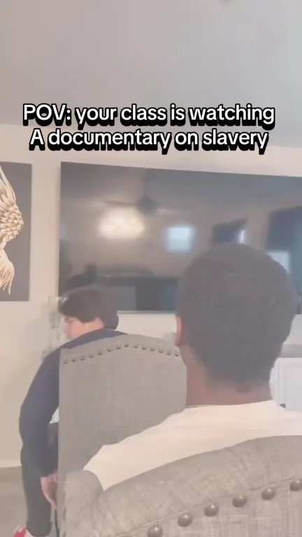 Class Watches Slavery Documentary