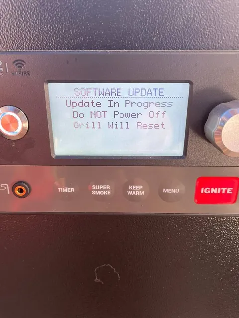 Grill Software Update