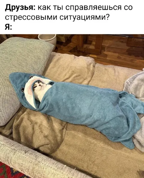 Как справляешься со стрессом