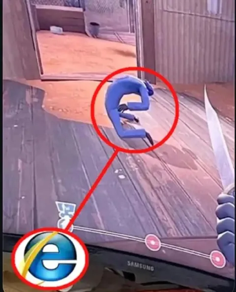 Internet Explorer заметил странность