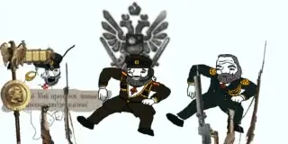 Странные военные танцуют