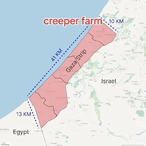 Creeper Farm in Gaza Strip