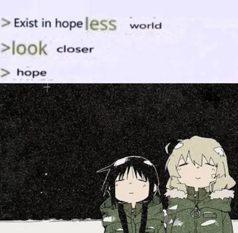 Hope in a Hopeless World