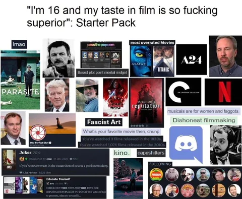 Film Bro Starter Pack