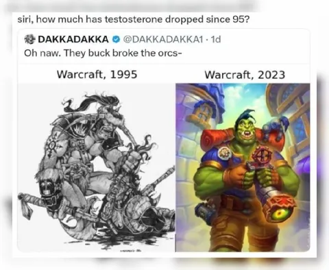 Warcraft Orc Testosterone Drop
