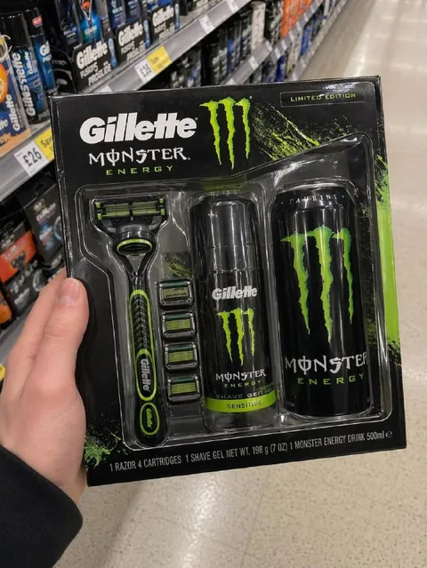 Monster Energy Razor Gift Set