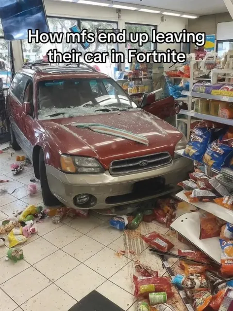 Leaving a Car in Fortnite