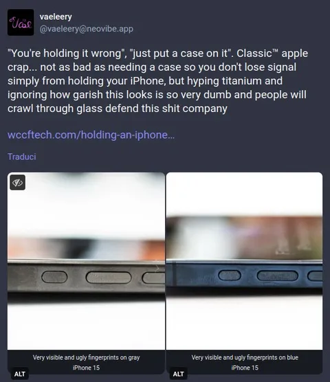 You're Holding It Wrong iPhone