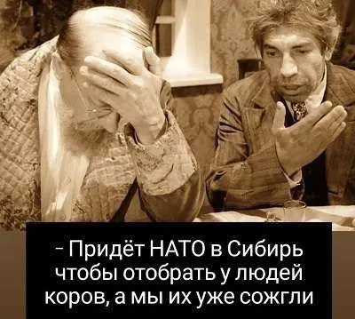 НАТО заберёт коров