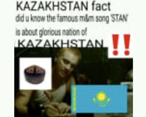 Kazakhstan Fact Meme