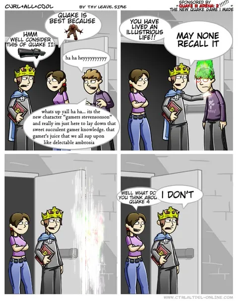 I Don't Think About Quake 4