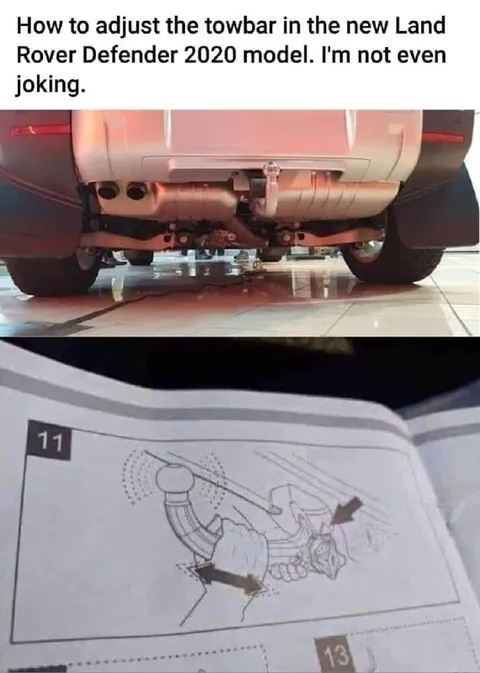 Land Rover Towbar Instructions