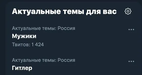 Актуальные темы: мужики и Гитлер