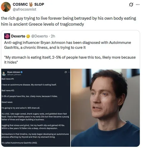 Rich Guy Betrayed by His Body