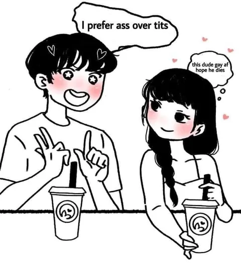 Ass Over Tits Preference